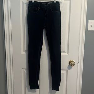 High Rise Blue Jegging